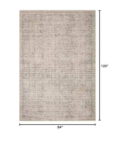 Loloi Amber Lewis Alie Collection ALE-03 Taupe/Dove 7'-10'' x 10', .13'' Pile Height, Area Rug