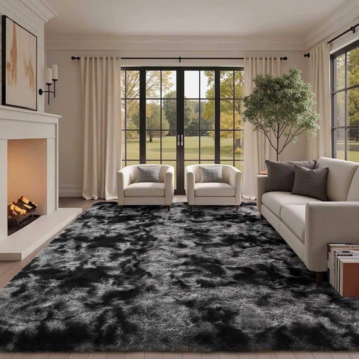 10x14 Ft Extra Large Shag Rugs for Living Room, Ultra Soft Fluffy Furry Area Rugs for Bedroom Indoor Floor