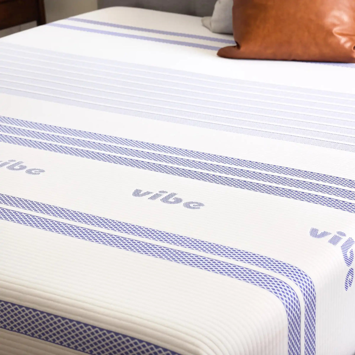 Vibe Gel Memory Foam Mattress, 12-Inch CertiPUR-US Certified Bed-in-a-Box, Full, White