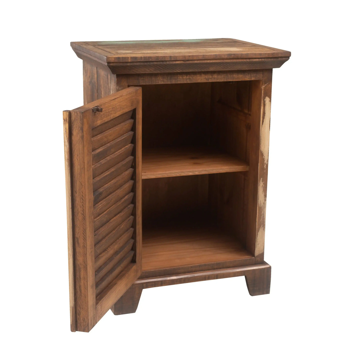 Cabana Rustic Nightstand with 1 Door