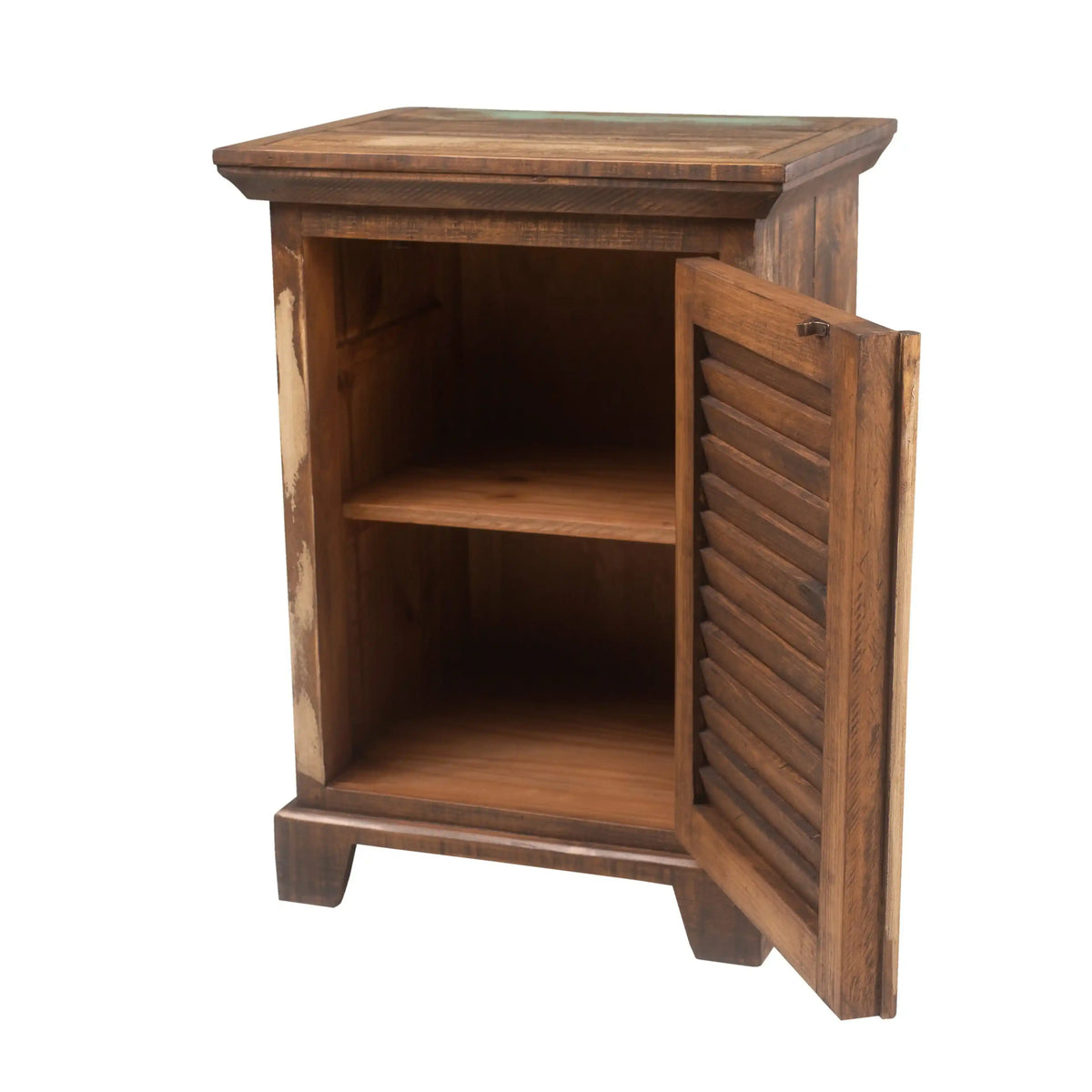 Cabana Rustic Nightstand with 1 Door