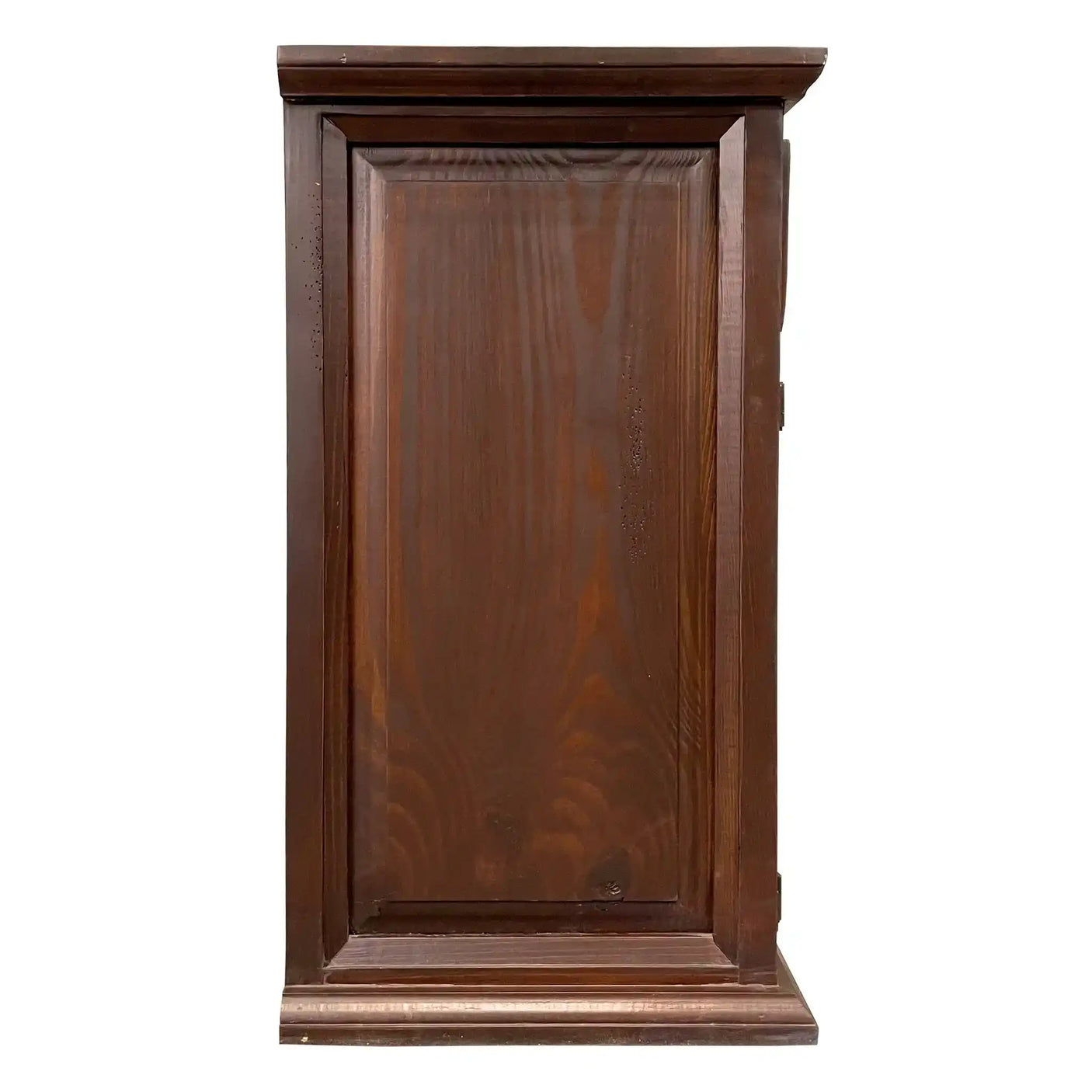 Traditional Small Rustic Nightstand in Mesquite Finish