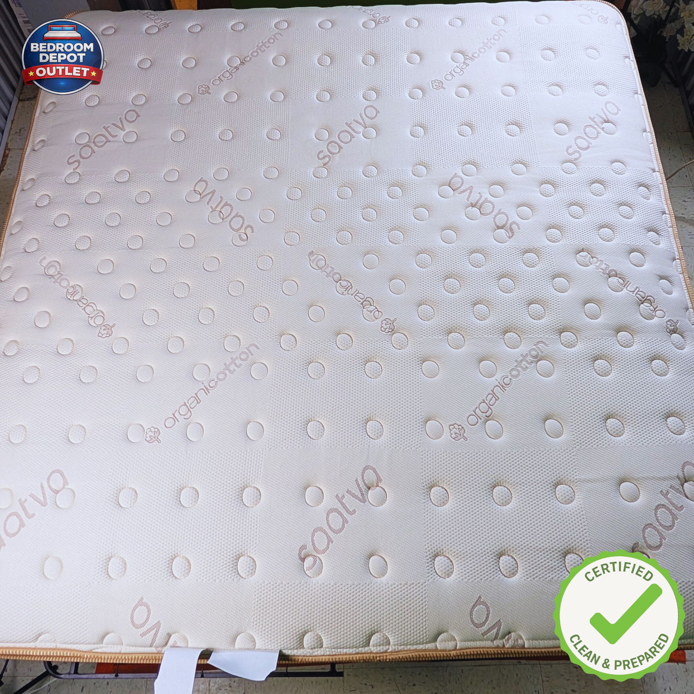 Saatva Classic, 14.5" King Firm Mattress | Local (Outlet)