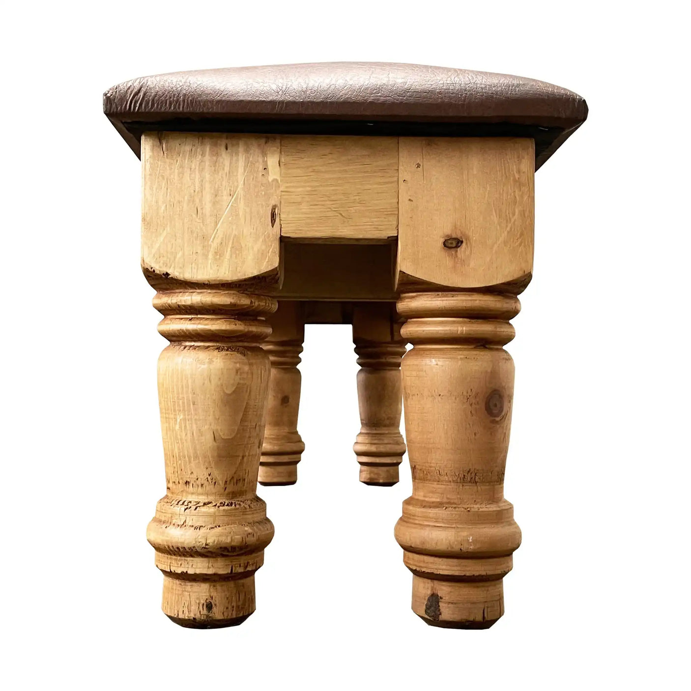 Santa Rita Rustic Bench with Cushion