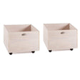 Donco  Twin Junior Low Loft Toy Box White Wash 3005C-TLWWDG - Bedroom Depot USA