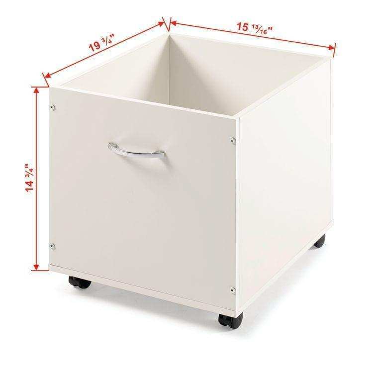 Donco Low Loft Toy Box White 5000-DW - Bedroom Depot USA
