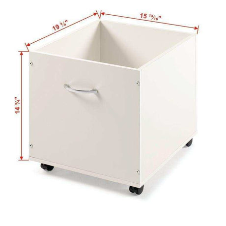 Donco  Low Loft Toy Box White 5000-DW - Bedroom Depot USA