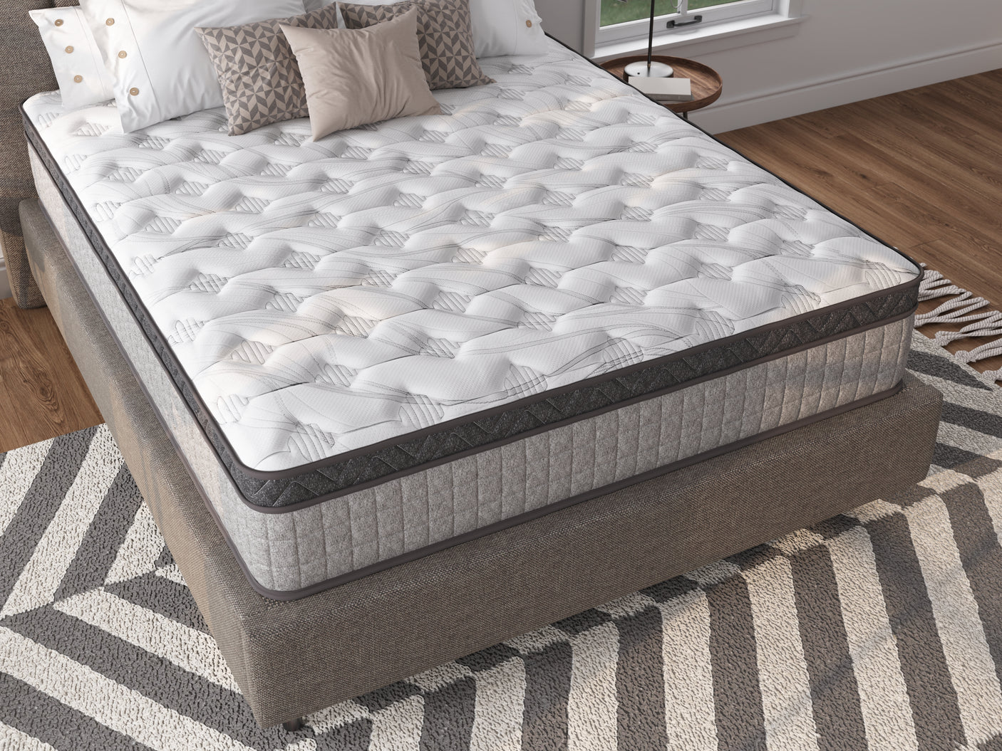 10" Hybrid Mattress, Sayre CoolGel Memory Foam & Springs, Medium