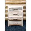 Homestead Collection 4 Drawer Chest of Drawers, Clear Lacquer Finish MWHC4DV - Bedroom Depot USA