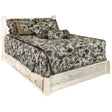Homestead Collection Twin Platform Bed w/ Storage, Clear Lacquer Finish MWHCSBPTV - Bedroom Depot USA