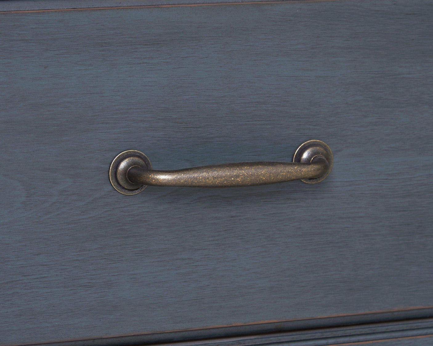 Sleigh Storage Bed, Americana Sleigh Bed, 2 Drawers, USB, Corduroy Blue