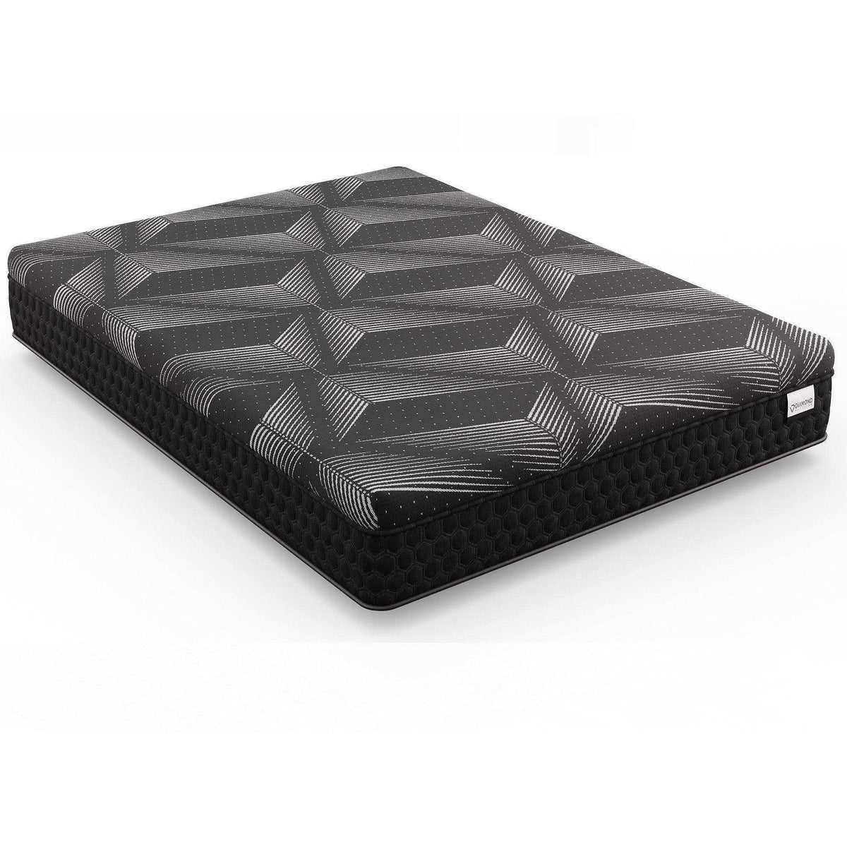 11" Hybrid Mattress, Diamond Matrix Copper Foam & Springs, Medium