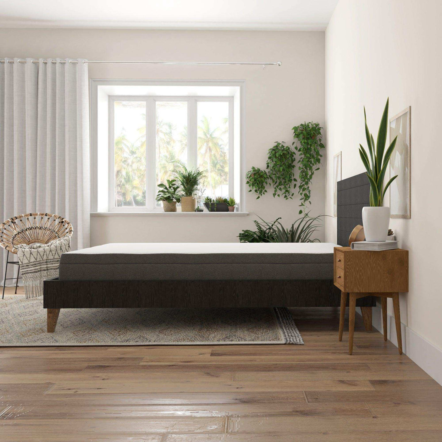 8" Mattress, Daisy Memory Foam with Edge Support & Air Grid, Firm