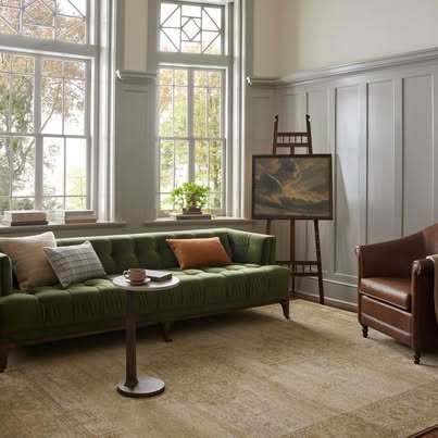 Loloi Magnolia Home Mona Rug 7'6" x 10' — Antique/Spa, New
