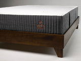 Nest + Wild Original Mattress with cooling cover, side profile view