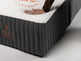Nest + Wild Original Mattress angled view showing side stitching