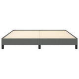 Bed Frame Without Mattress Dark Gray 76"x79.9" King Fabric