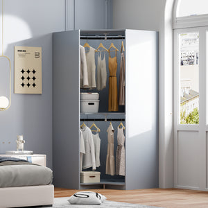 Polygon Corner Hanging Wardrobe Storage Organizer