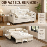 3-in-1 Convertible Loveseat Sofa Bed - NEW