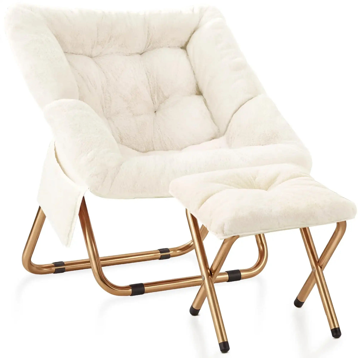 Comfy Saucer Chair, Foldable Living Room Chairs
