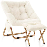 Comfy Saucer Chair, Foldable Living Room Chairs