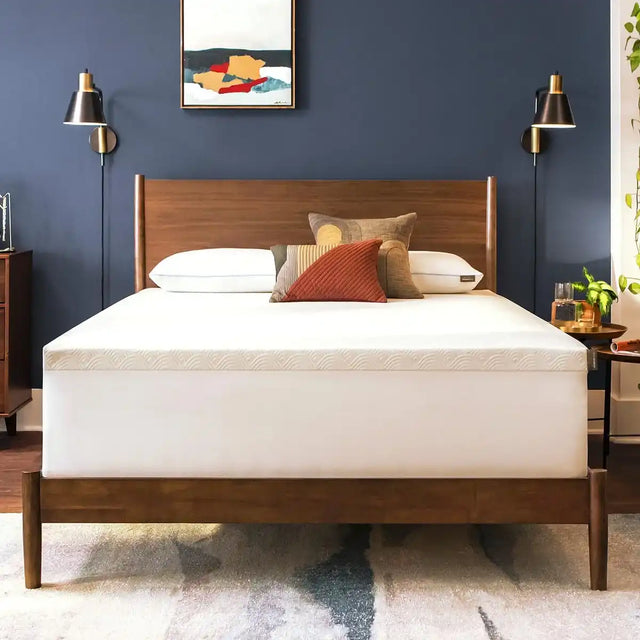 TEMPUR-Pedic Tempur-Cloud 2-Inch Mattress Topper, Queen,White