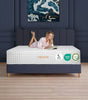 Full XL Mattress, 14 Inch Hybrid Full Mattress in a Box with Cooling Gel Memory Foam & Pocket Springs
