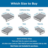 Heavy Duty Bunkie Board King Size (76x80) - Non-Slip Breathable Bed Support Board for Slatted Bed Frame