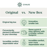 Zinus 12 Inch Green Tea Cooling Memory Foam Mattress [New Version], King