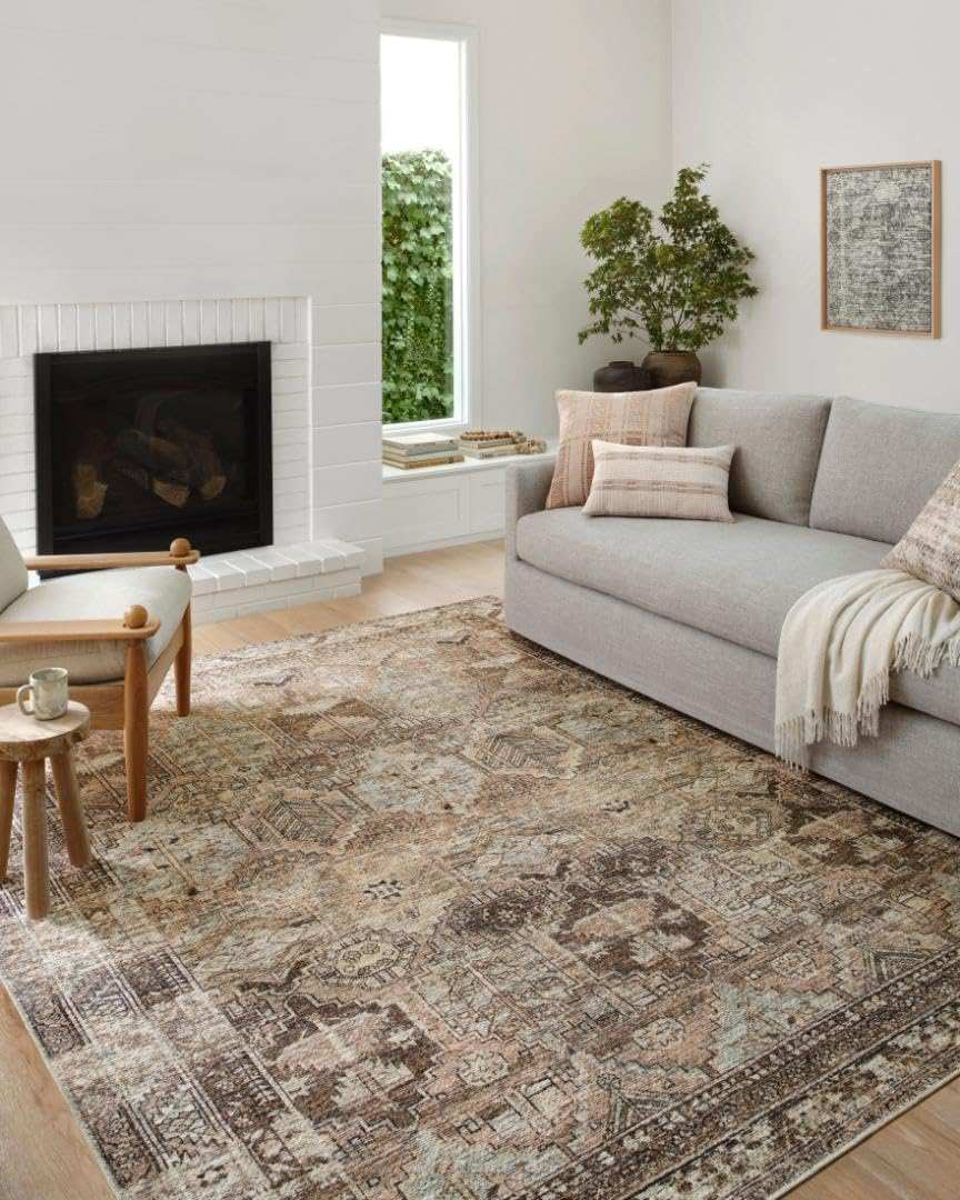 Loloi Amber Lewis Billie Clay/Sage 10'-0" x 14'-0" Area Rug