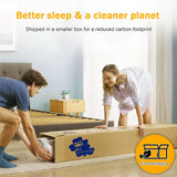 Full Size Mattress in a Box with Medium-Firm Memory Foam