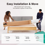Novilla Twin Mattress, 6 Inch Twin Size Mattresses in a Box with Smarts™ Coil for Pressure Relief