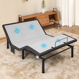 Adjustable Base, Zero Gravity, Massage, Lights, USB, Remote, Queen