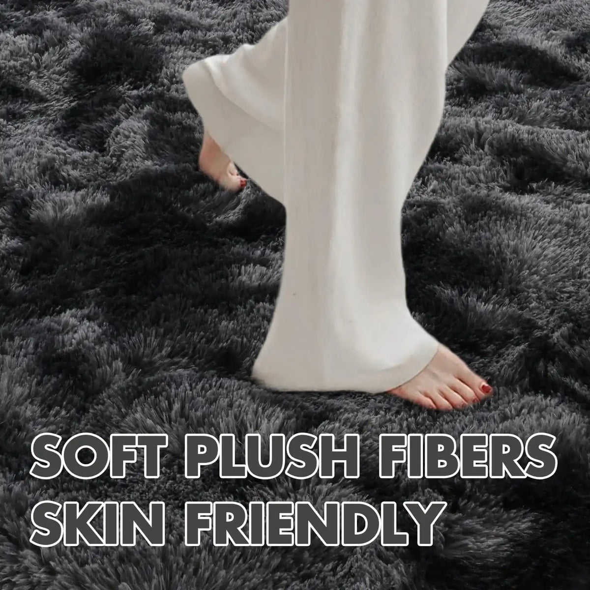 10x14 Ft Extra Large Shag Rugs for Living Room, Ultra Soft Fluffy Furry Area Rugs for Bedroom Indoor Floor
