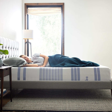 Vibe Gel Memory Foam Mattress, 12-Inch CertiPUR-US Certified Bed-in-a-Box, Full, White