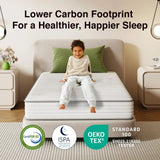 Novilla Twin Mattress, 6 Inch Twin Size Mattresses in a Box with Smarts™ Coil for Pressure Relief