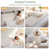 Wall Mounted Headboards for Queen Size Bed, Hanging Head Board Wall with Button Tufting