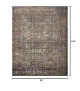 Loloi Amber Lewis Morgan Rug 7'3" x 9'3" — Denim/Multi