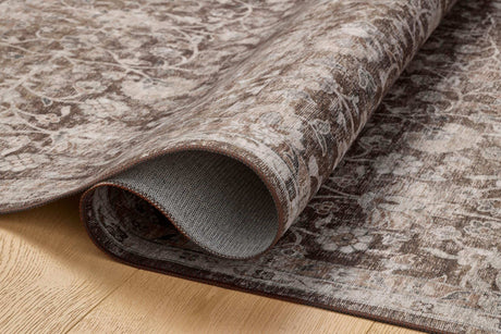 Loloi Amber Lewis Josie Collection JOS-02 Earth/Natural 6'-0" x 9'-0", .13" Pile Height