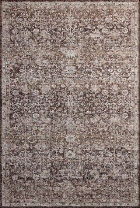Loloi Amber Lewis Josie Collection JOS-02 Earth/Natural 6'-0" x 9'-0", .13" Pile Height