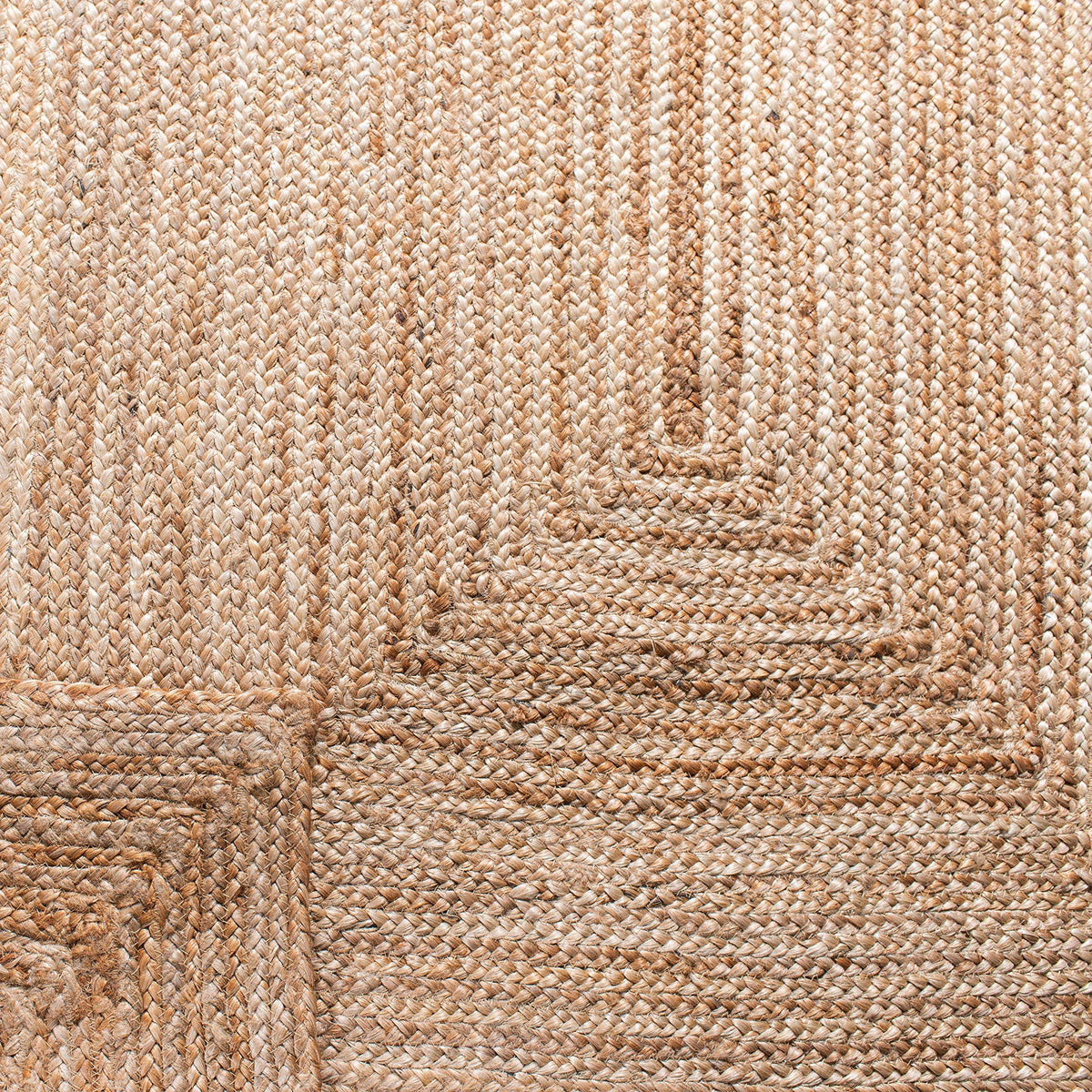SAFAVIEH Area Rug 3x5- Cape Cod Collection - Natural Brown, Handmade Braided Flat Weave Jute (CAP252A)