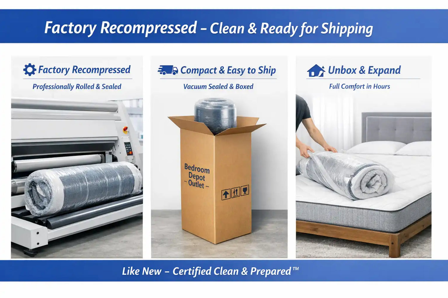 Casper Dream Max, 14" Hybrid Mattress | Recompressed, Ready to Ship