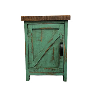 Rancho Nightstand Oldie Turquoise