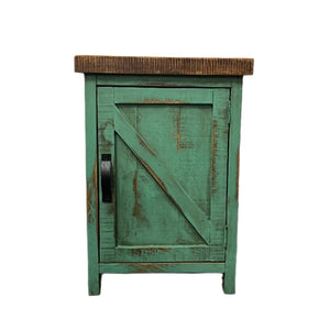 Rancho Nightstand Oldie Turquoise