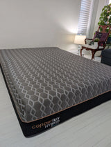 BedTech Copper Lux 14” Hybrid Mattress | Like New, Chicago Pickup / Delivery