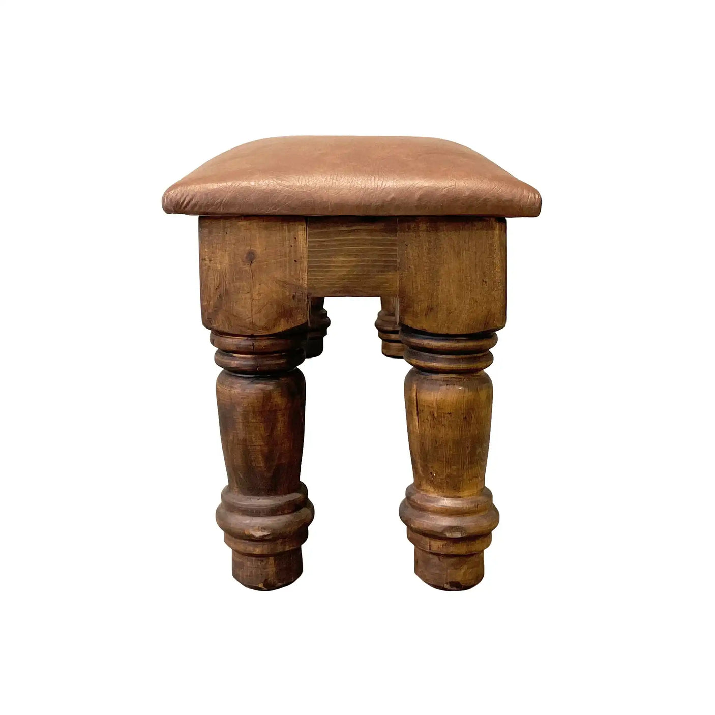 Santa Rita Rustic Bench with Cushion