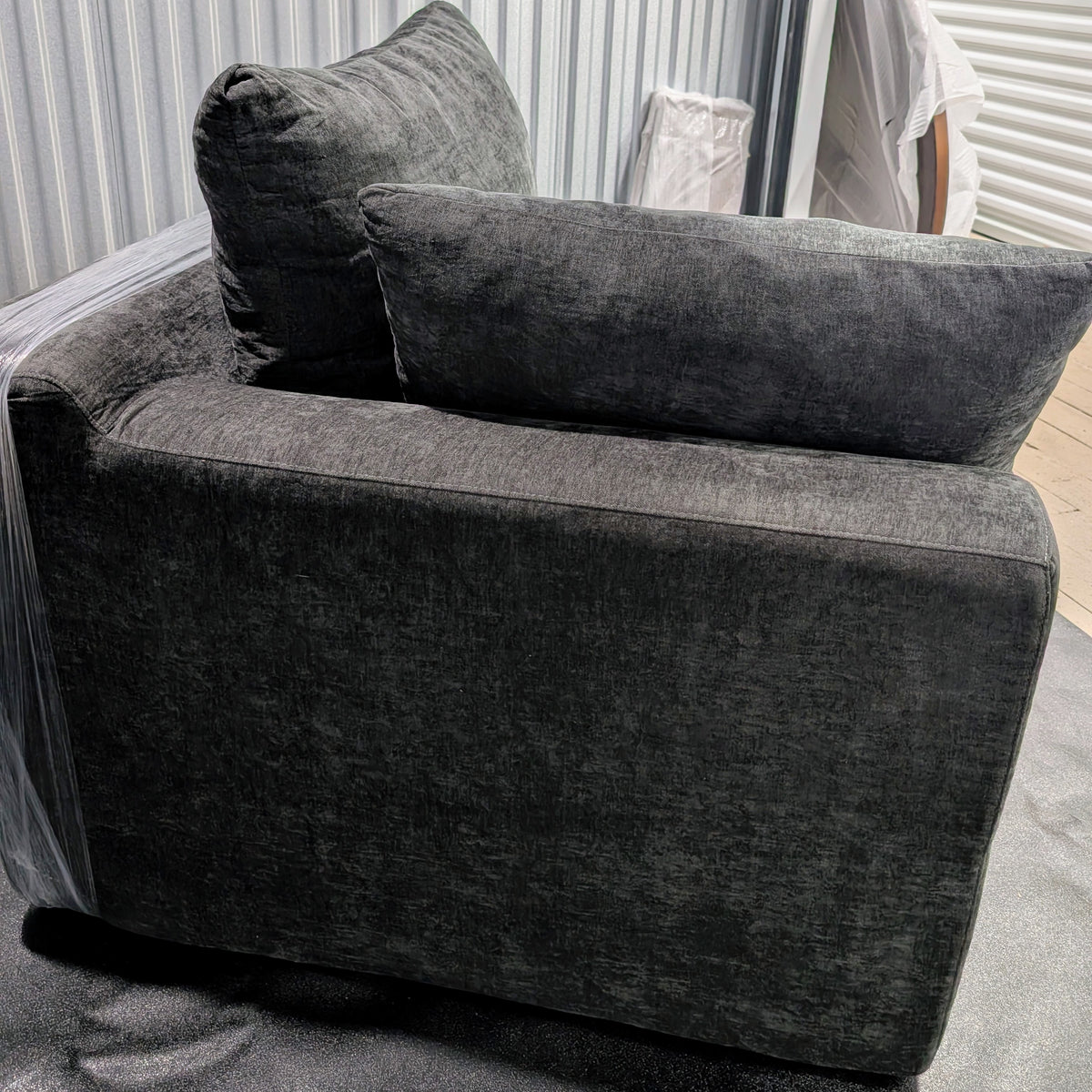 Dark Gray Boneless Lounge Chair – New Open Box