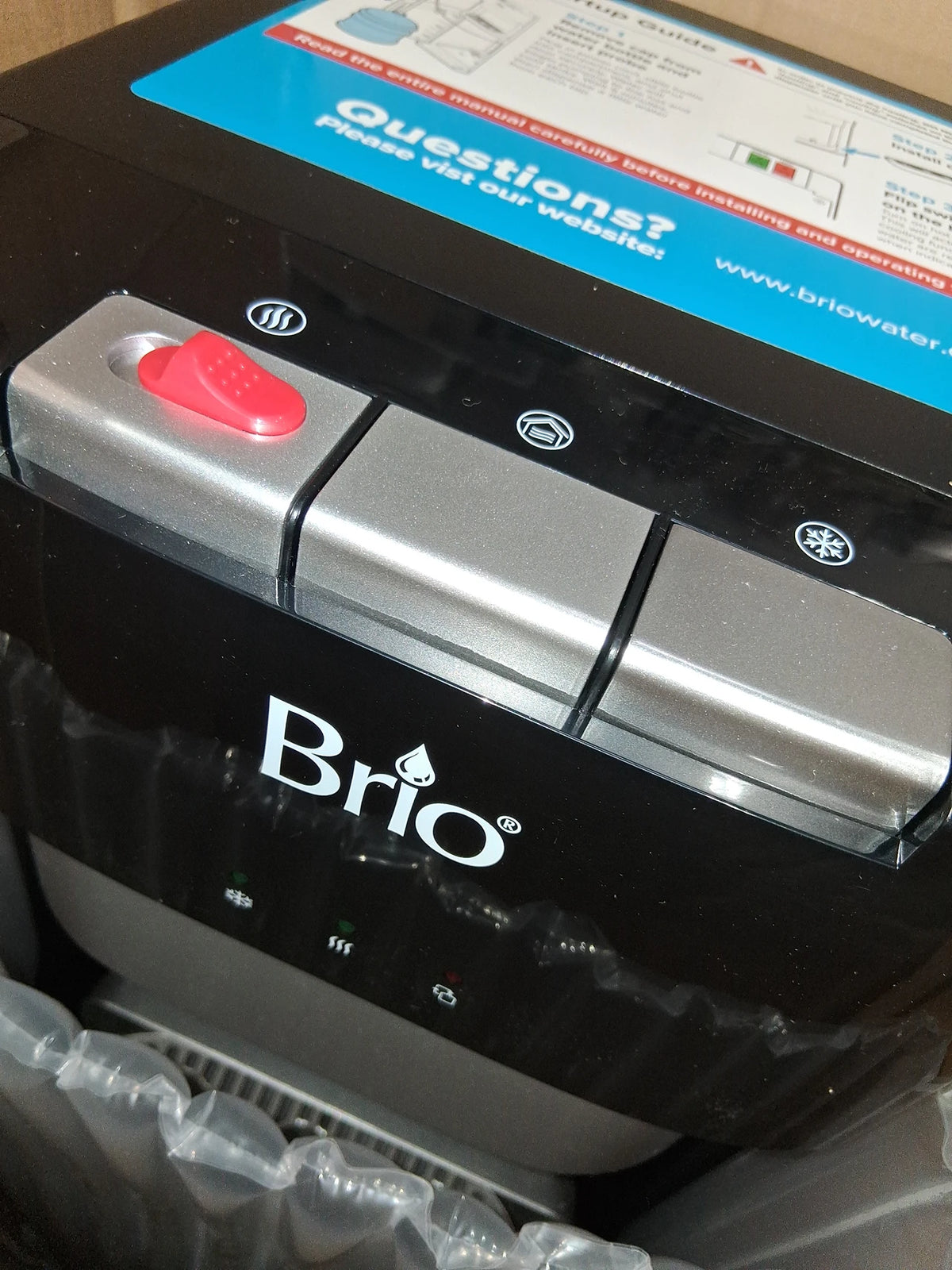 Brio Bottom-Loading Water Cooler with Three Temperatures