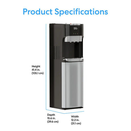 Brio Bottom-Loading Water Cooler with Three Temperatures