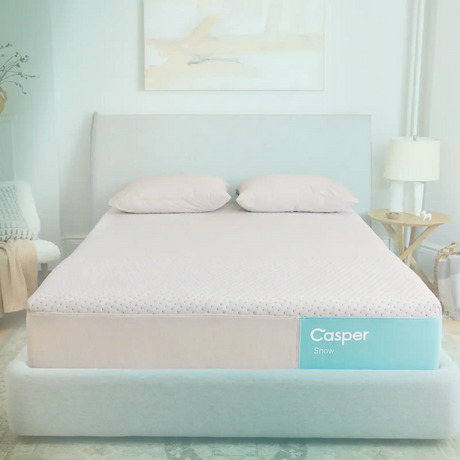 Casper Snow, 12" Hybrid Mattress | Recompressed, Ready to Ship